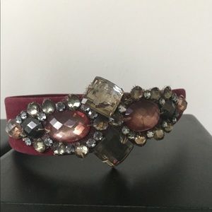 Pretty Parlor Custom Velvet and Jewel Headband